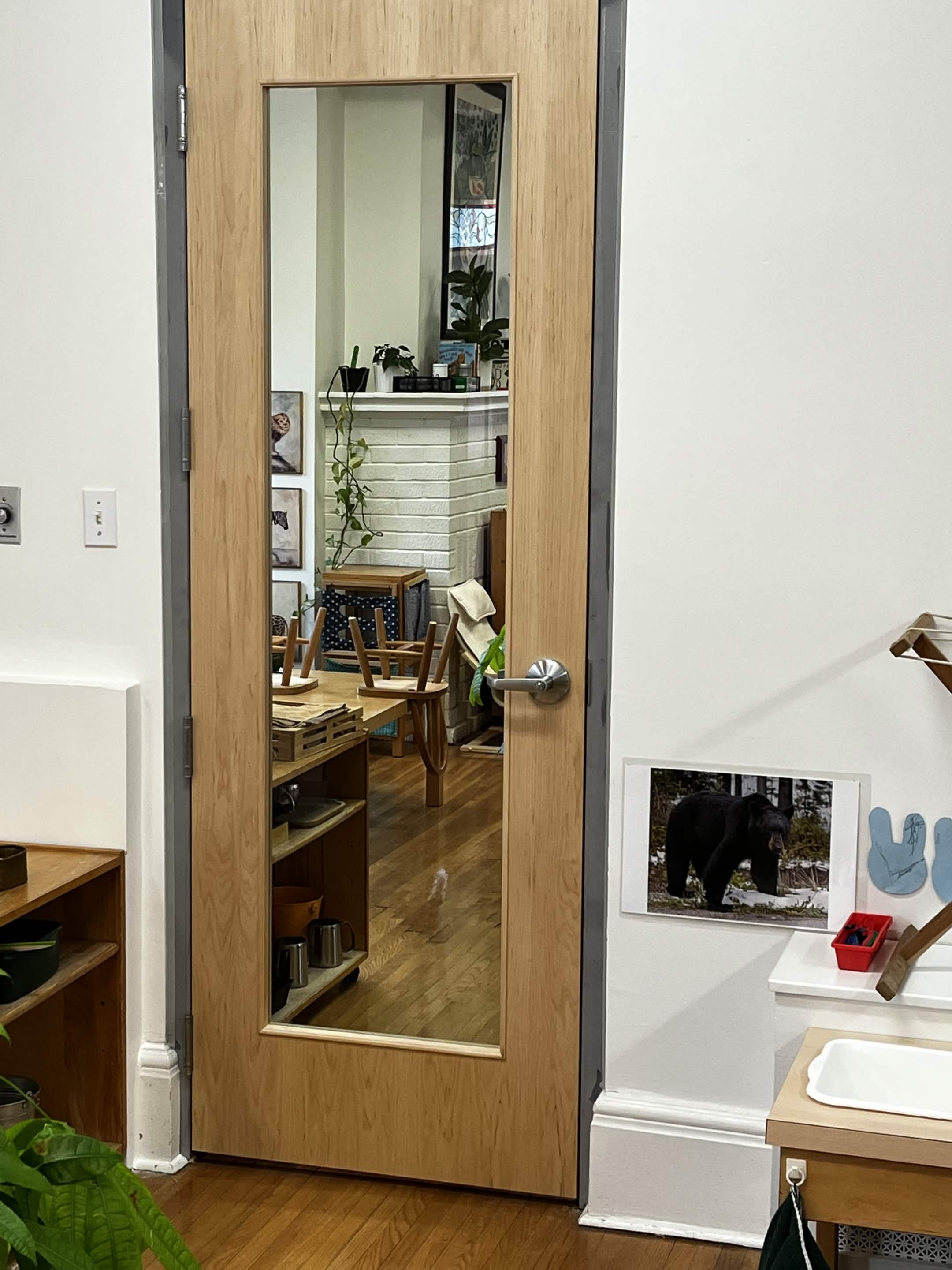 Hollow metal door installation in Burlington